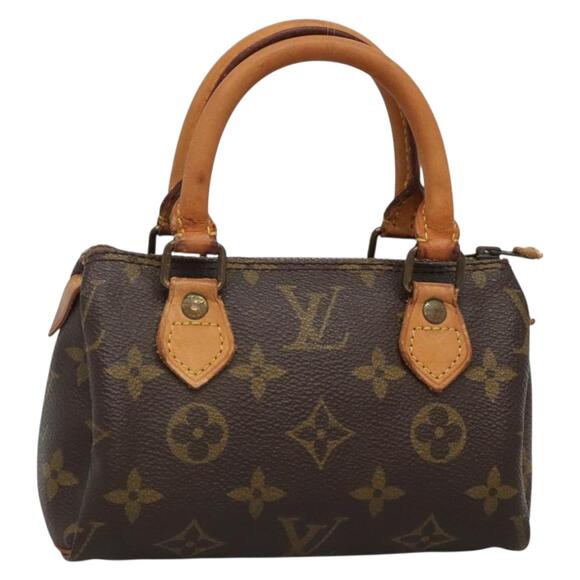 LOUIS VUITTON Monogram Mini Speedy Hand Bag M41534 - Picture 1 of 16